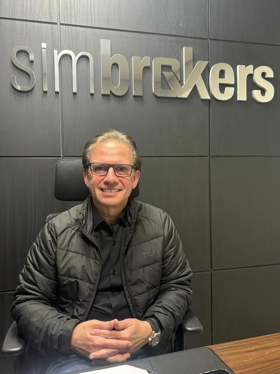 Silvio Krüger, fundador e CEO da SimBrokers